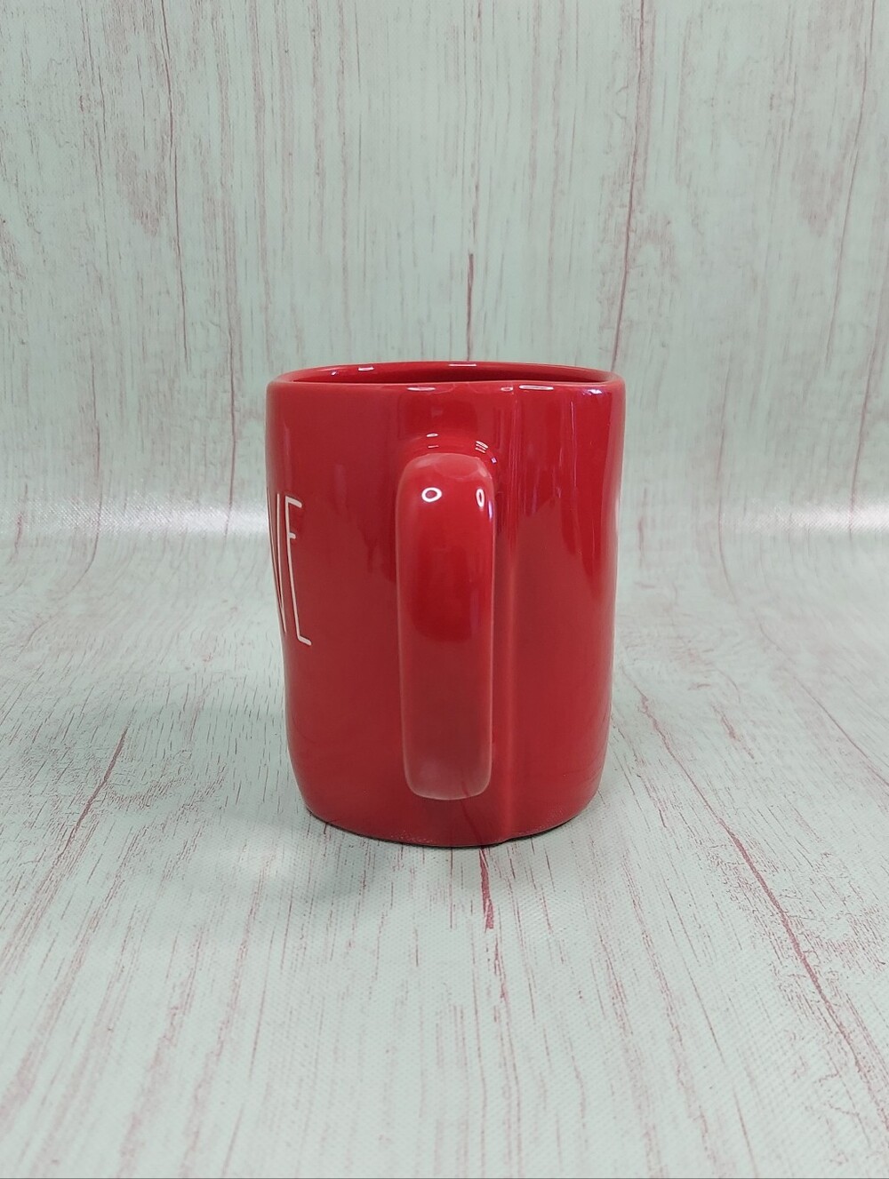 Rae Dunn Red BELIEVE Mug Christmas - Picture 2 of 6